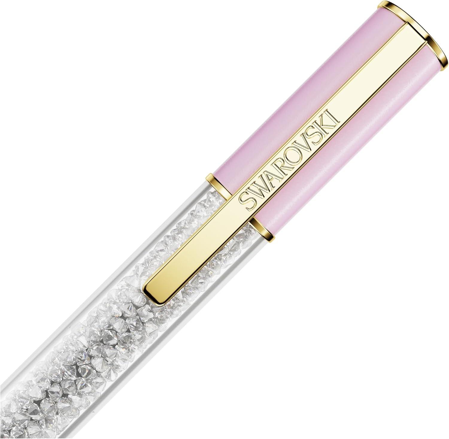 imageSwarovksi Crystalline Lustre ballpoint pen White Rose goldtone platedPink