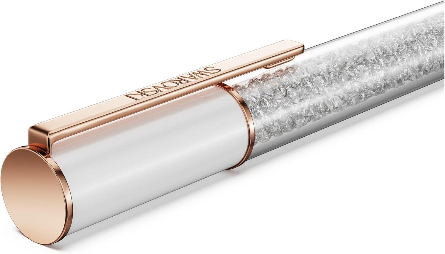 imageSwarovksi Crystalline Lustre ballpoint pen White Rose goldtone platedWhite
