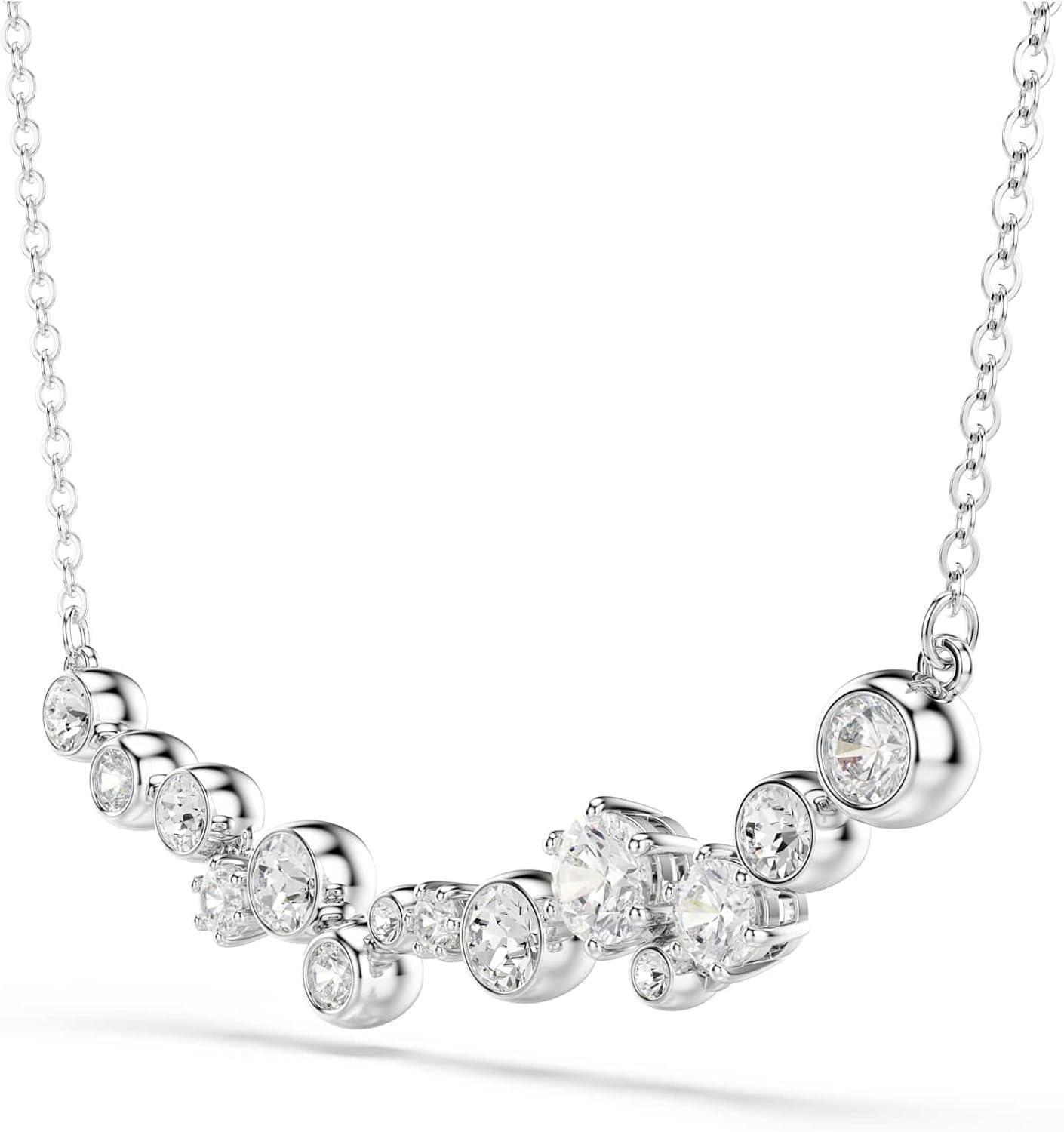 imageSwarovski Constella necklace Mixed cuts White Rhodium plated