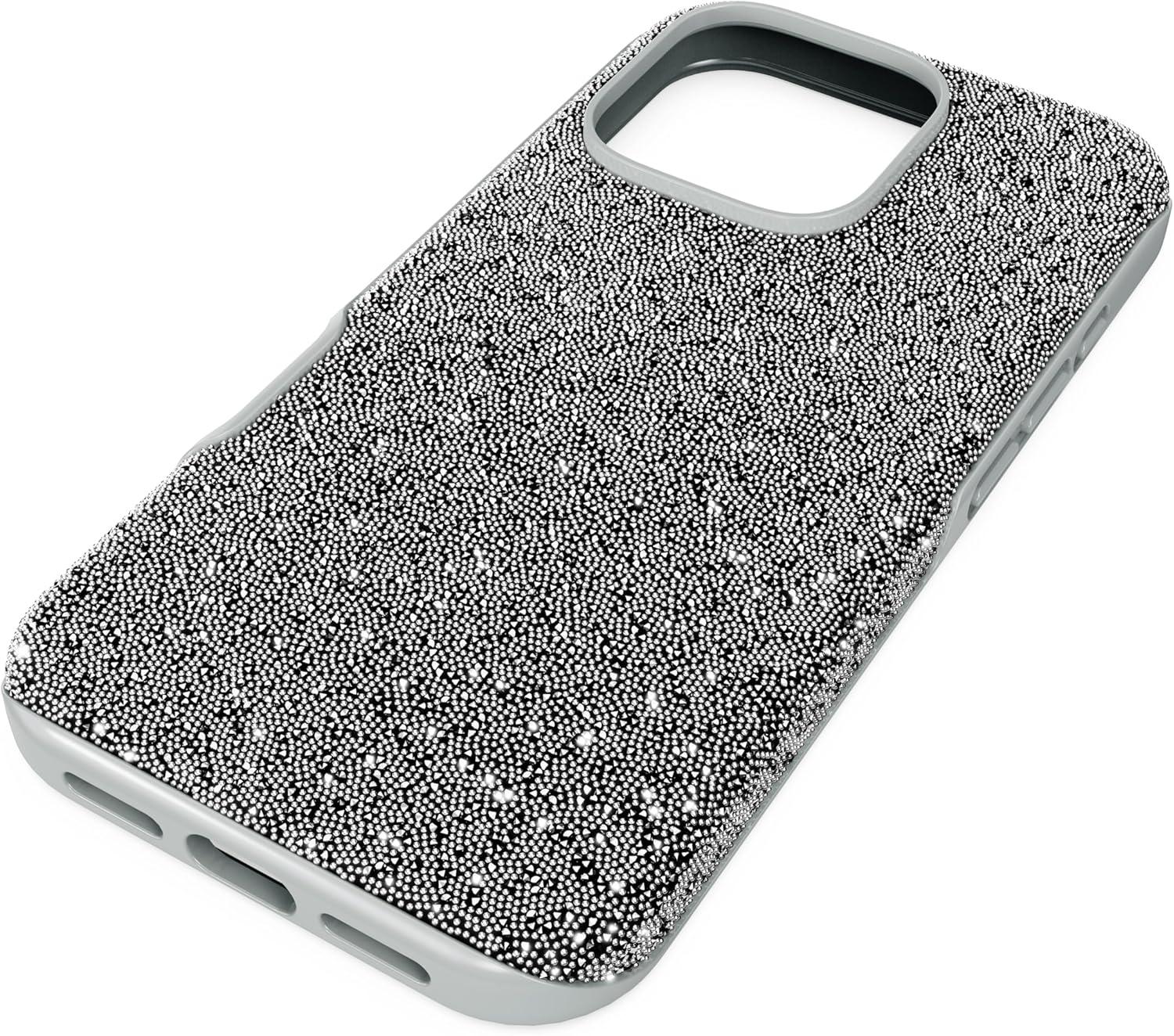 imageSwarovski High Smartphone Case iPhone 16 Pro Silver Tone