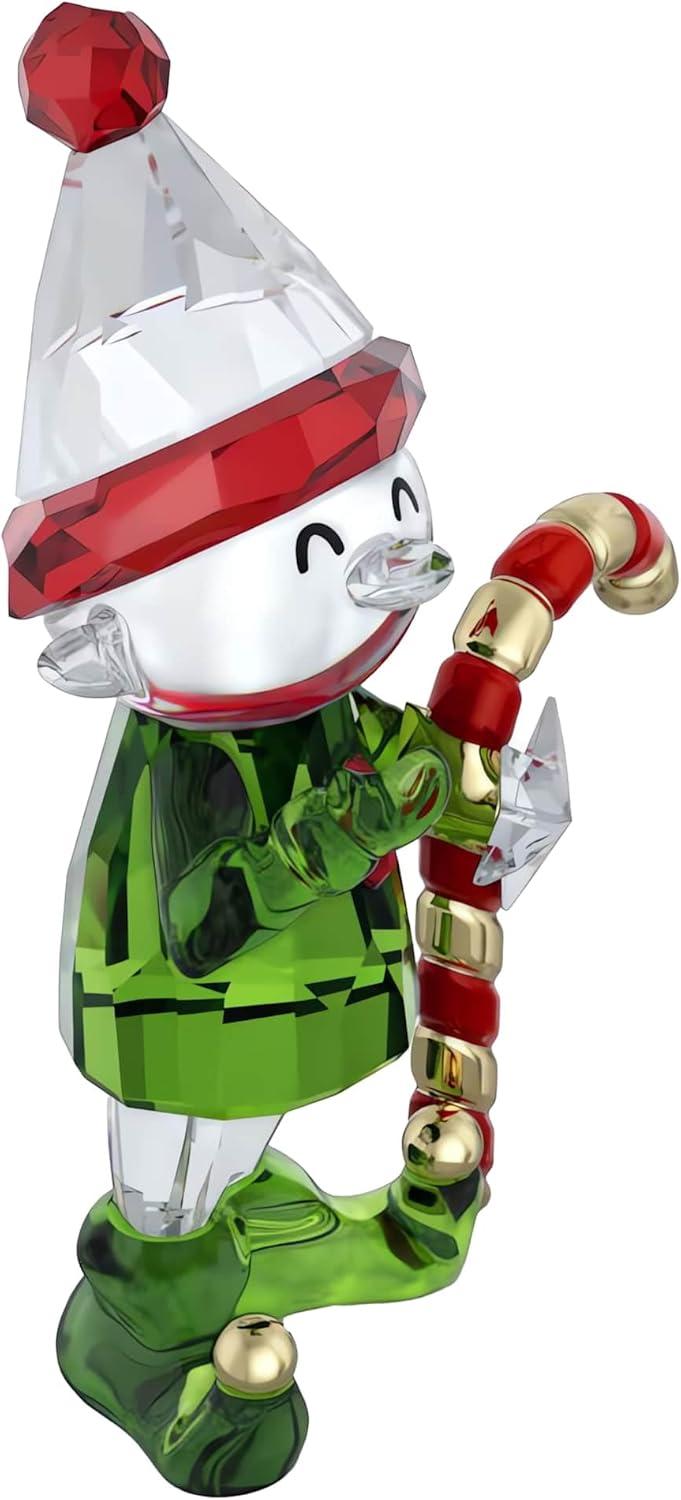 imageSwarovski Holiday Cheers Dulcis Elf and Candy Cane