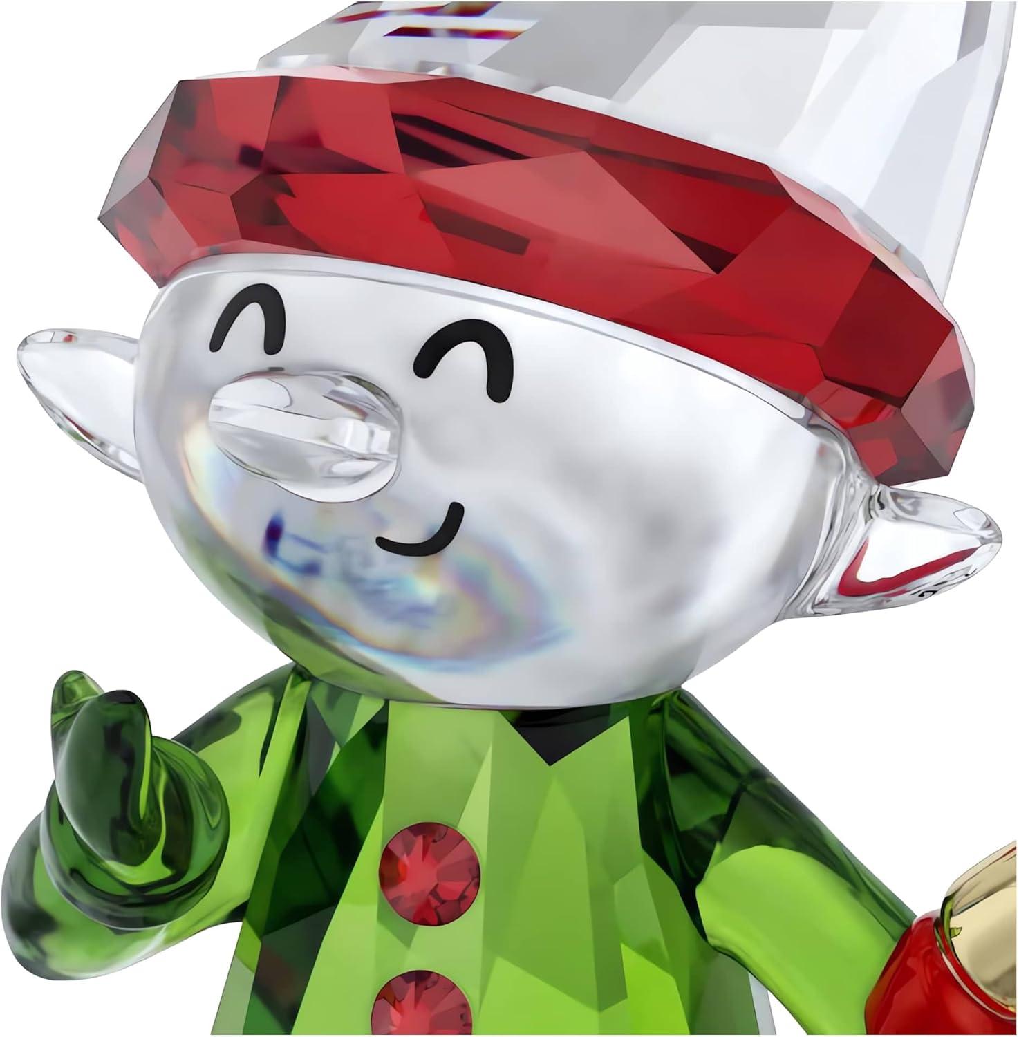 imageSwarovski Holiday Cheers Dulcis Elf and Candy Cane