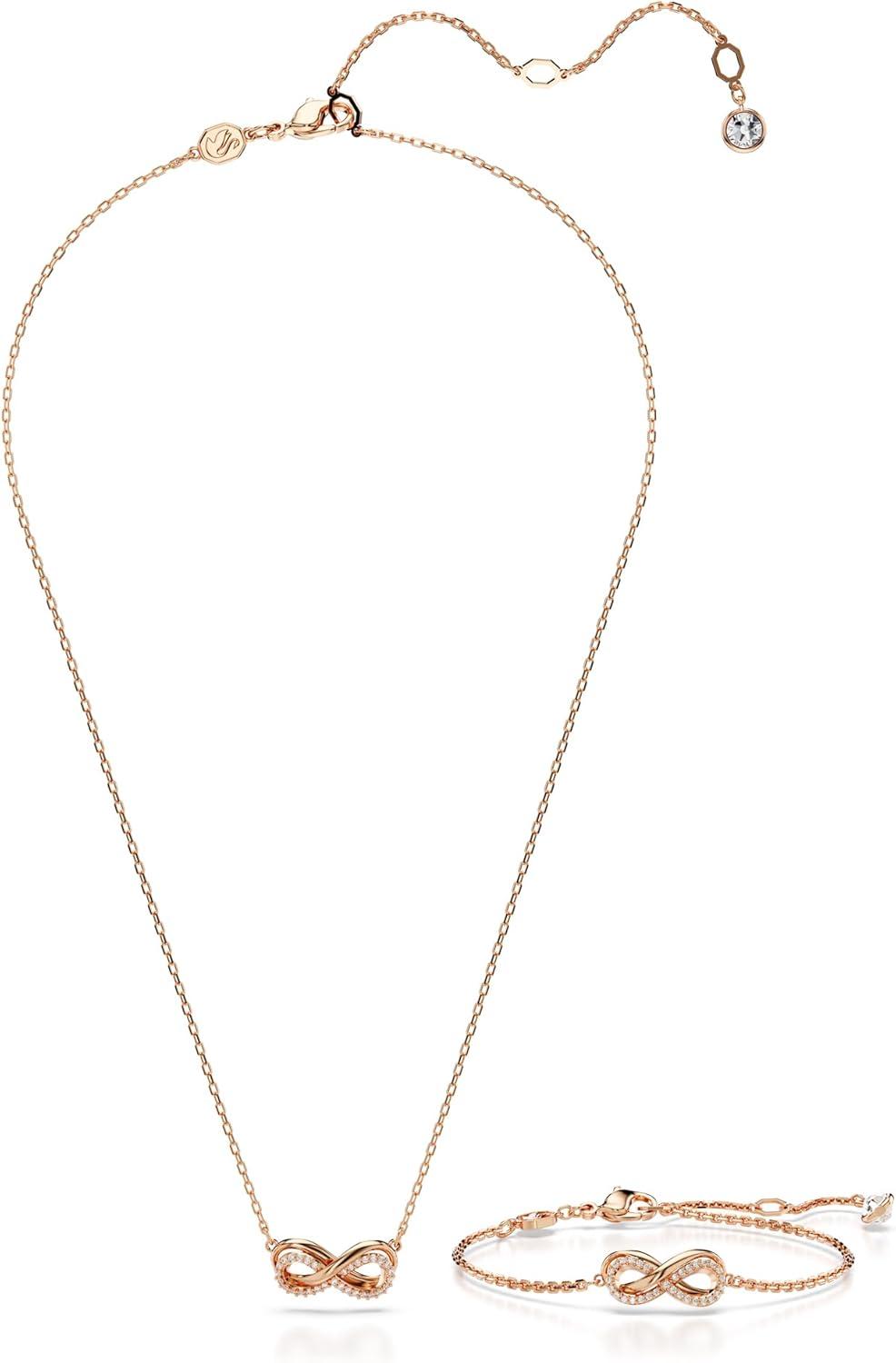 imageSwarovski Hyperbola Necklace and Bracelet Jewelry CollectionNecklace Bracelet