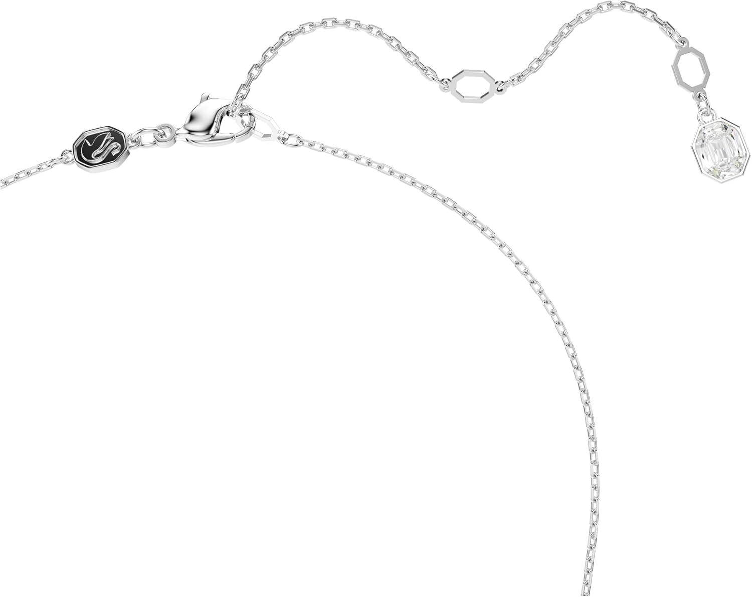 imageSwarovski Hyperbola Pendant Heart And Infinity Clear Rhodium Finished