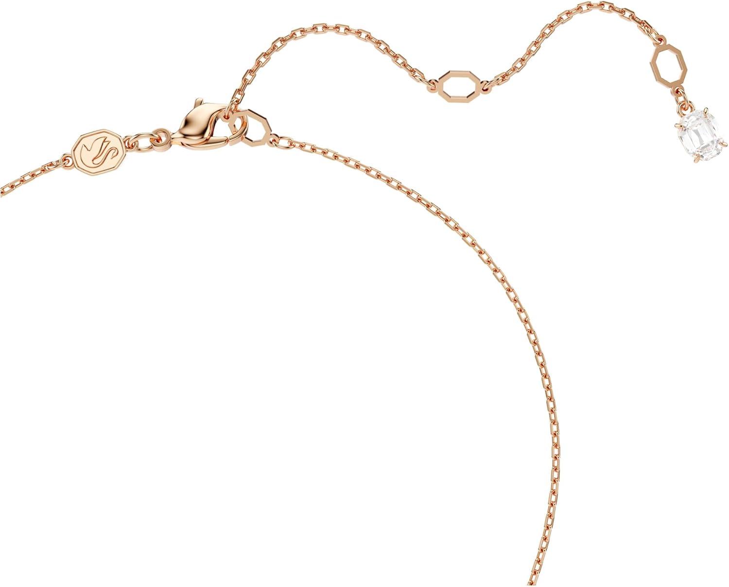 imageSwarovski Hyperbola Pendant Mixed Cuts Clear Rose GoldTone Finished