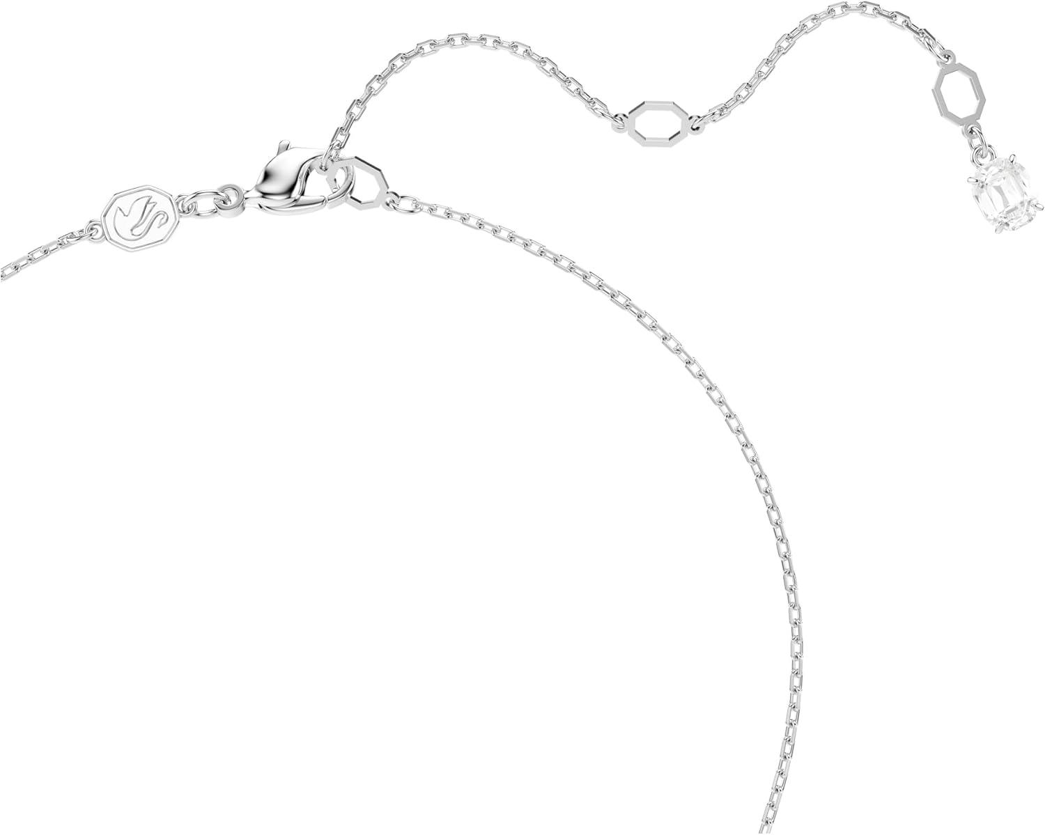 imageSwarovski Hyperbola Pendant Mixed Cuts Twist Clear Rhodium Finished