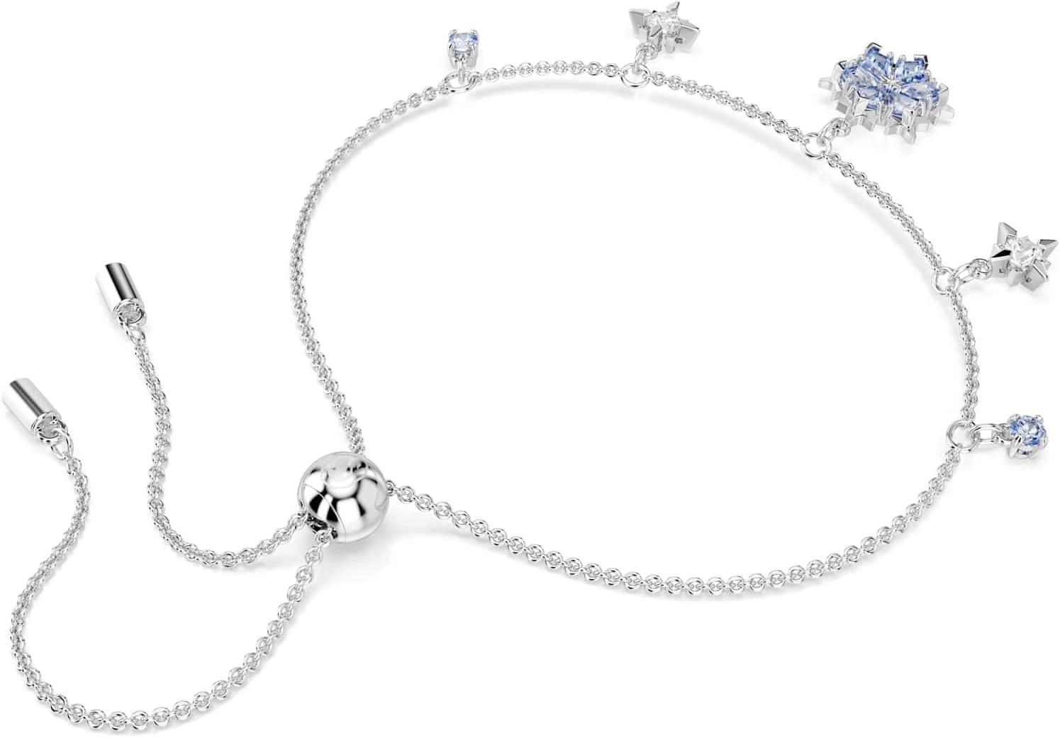 imageSwarovski Magic bracelet Snowflake Blue Rhodium finish
