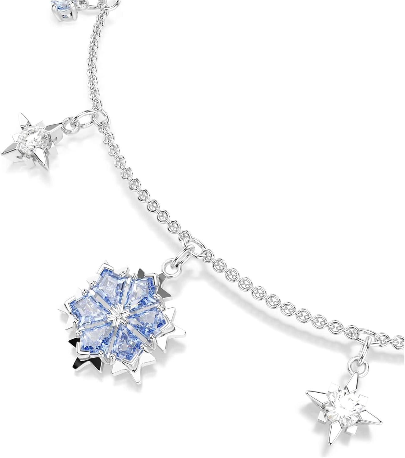 imageSwarovski Magic bracelet Snowflake Blue Rhodium finish