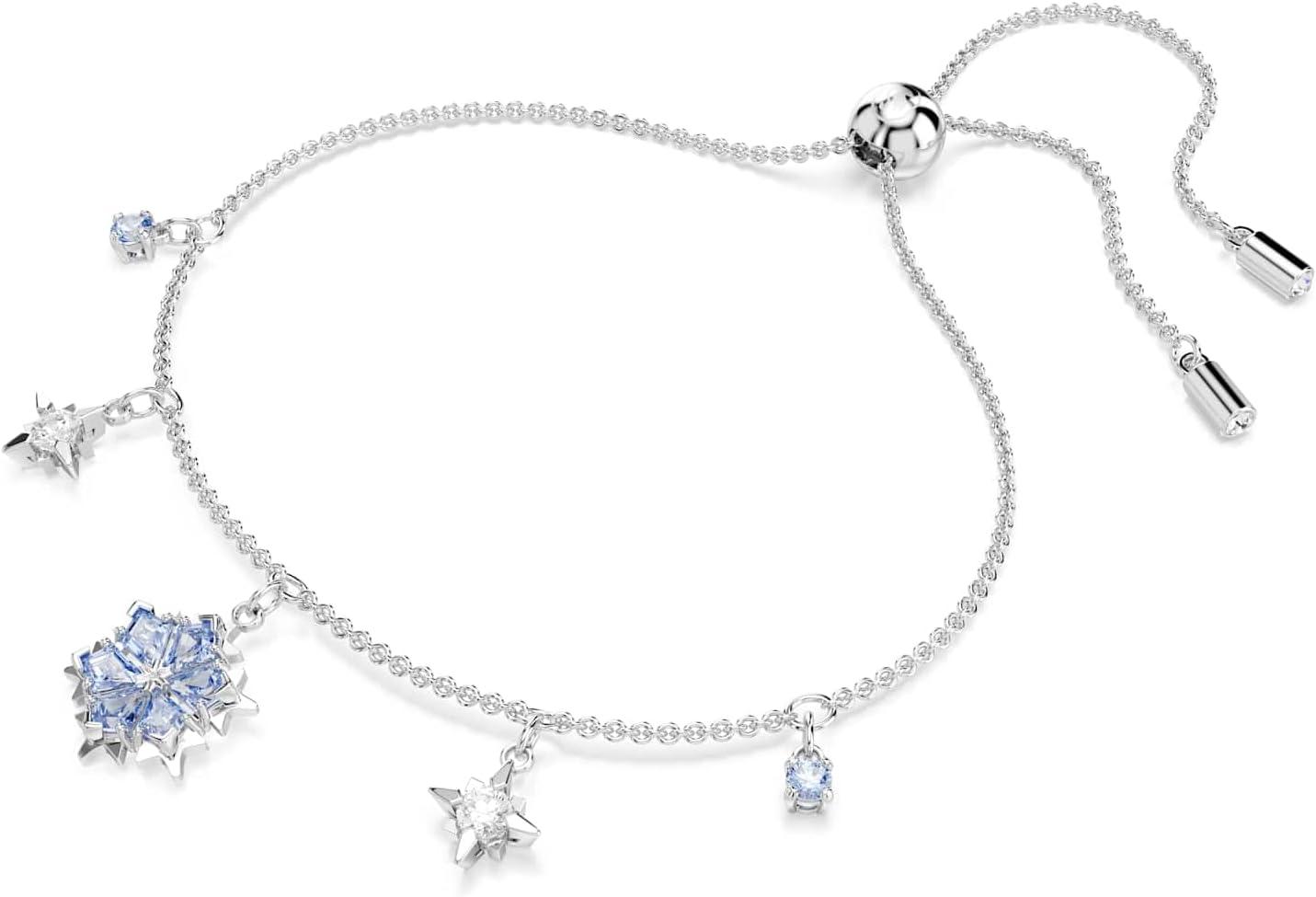 imageSwarovski Magic bracelet Snowflake Blue Rhodium finish