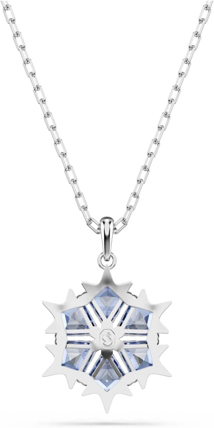 imageSwarovski Magic pendant Snowflake Blue Rhodium finish