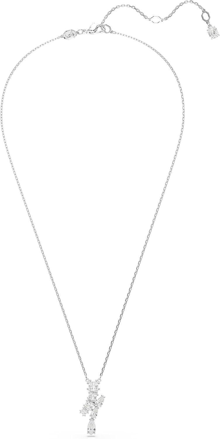 imageSwarovski Matrix Pendant Mixed Cuts Clear Rhodium Finished