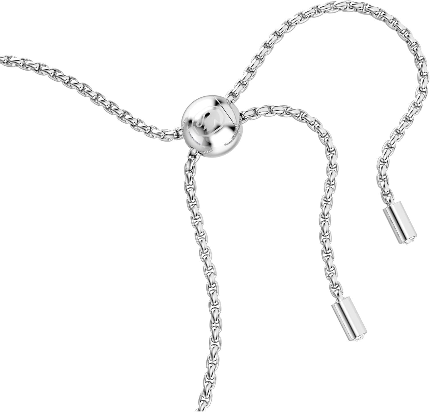 imageSwarovski Matrix bracelet Baguette cut Purple Rhodium finish