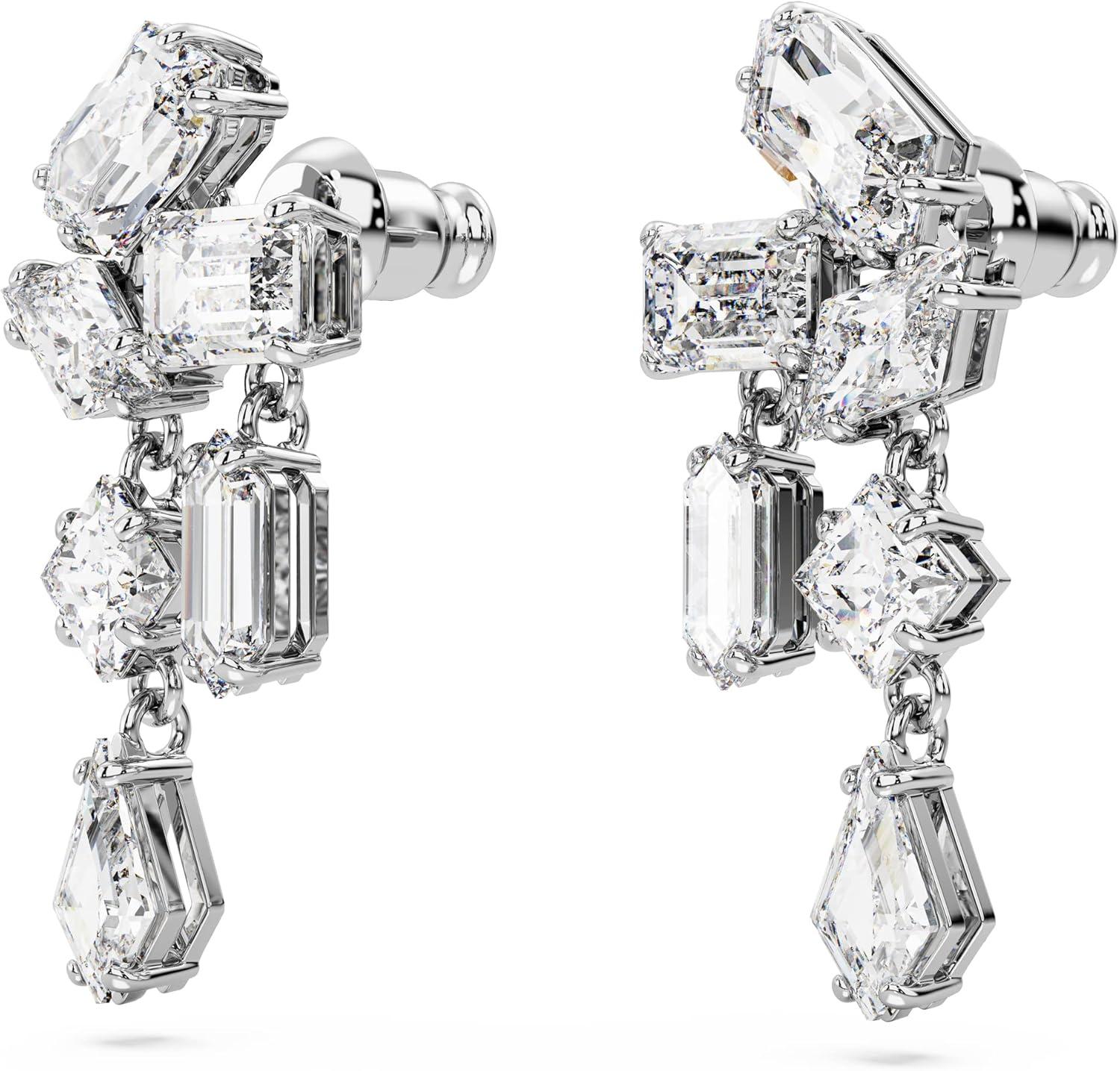 imageSwarovski Mesmera Crystal Jewelry CollectionShort Drop Earrings