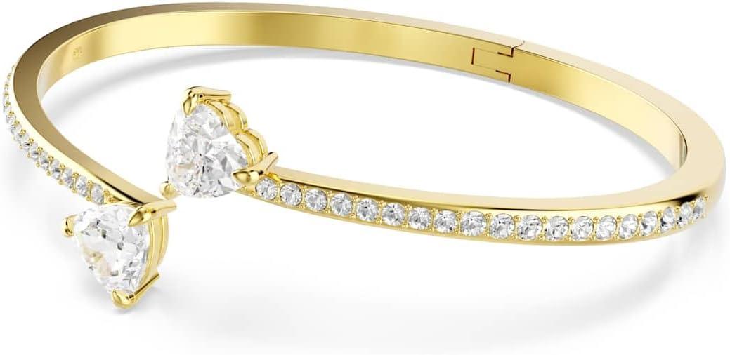 imageSwarovski Mesmera bangle Heart White Goldtone finish