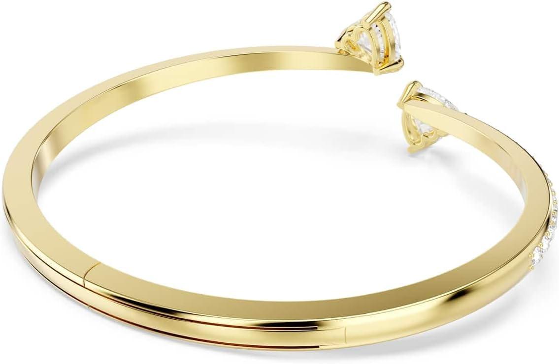 imageSwarovski Mesmera bangle Heart White Goldtone finish