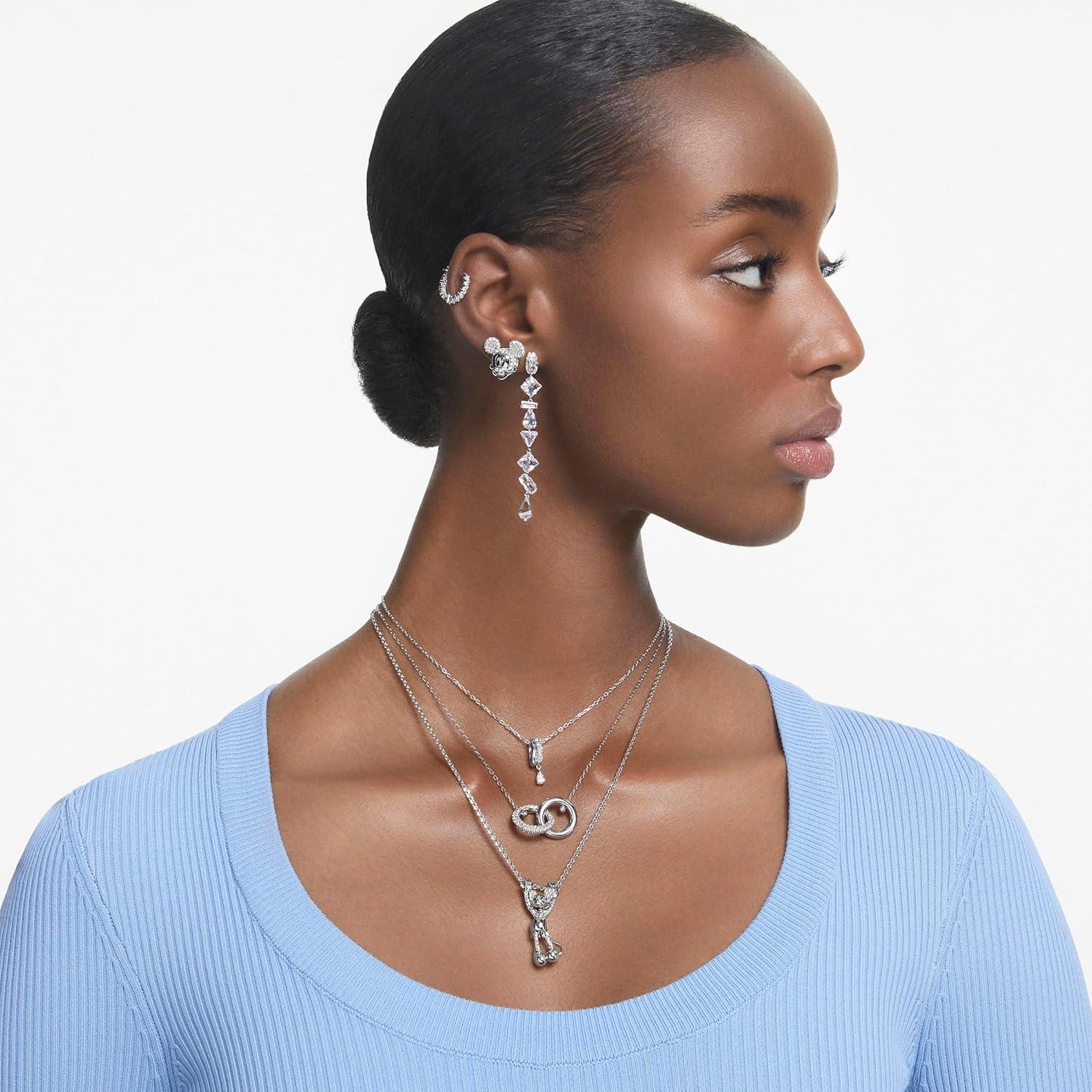 imageSwarovski Mesmera drop earringsClear Long Drop Earrings