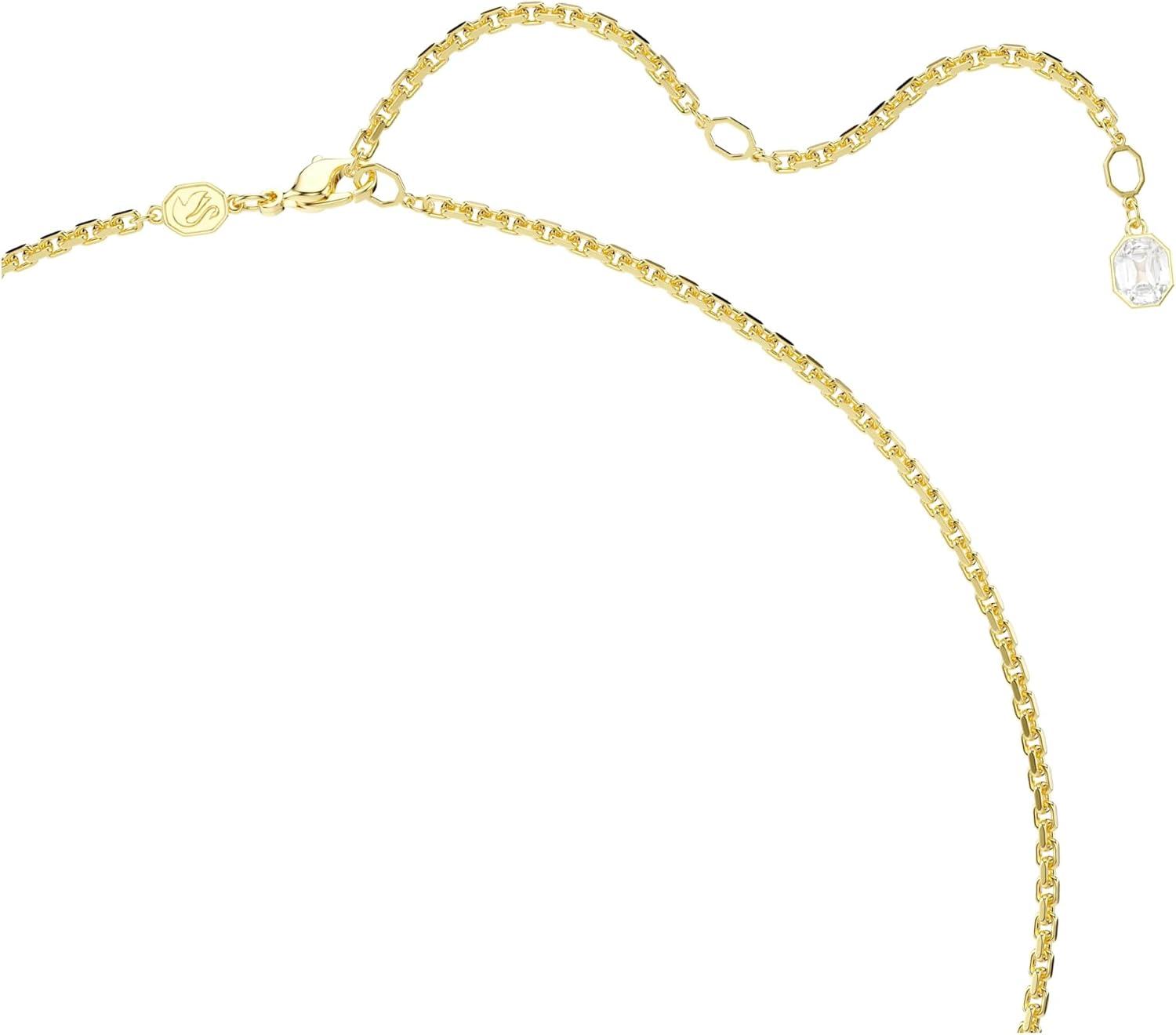 imageSwarovski Millenia pendant Octagon cut Caramel Goldtone plated