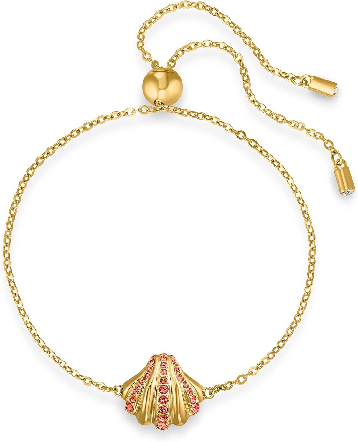 imageSwarovski Ocean Adventure and Shell Necklace Earrings and Bracelet Crystal Jewelry Collection Amazon ExclusiveShell Bracelet