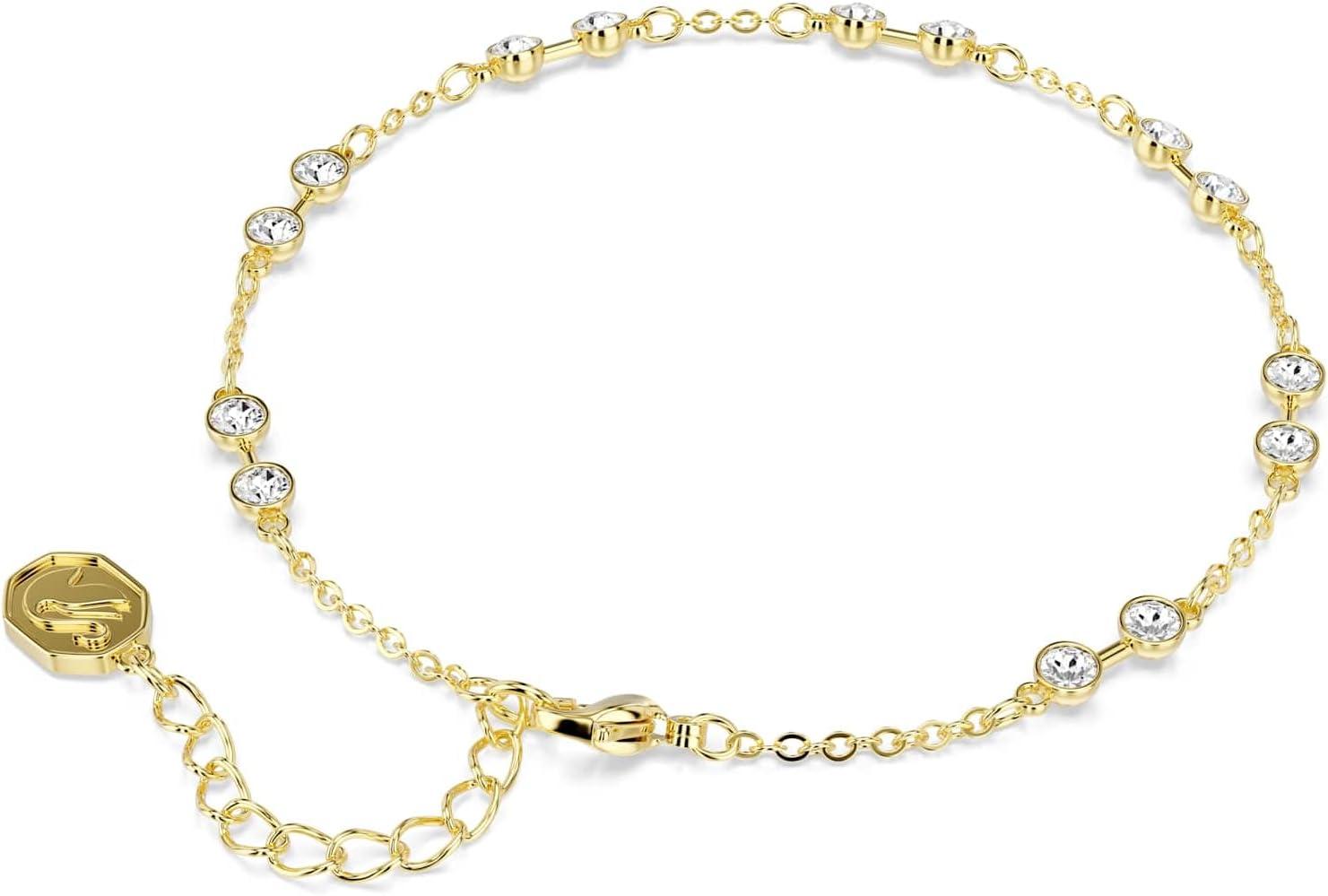 imageSwarovski Remix Collection strand Round cut White Goldtone finish