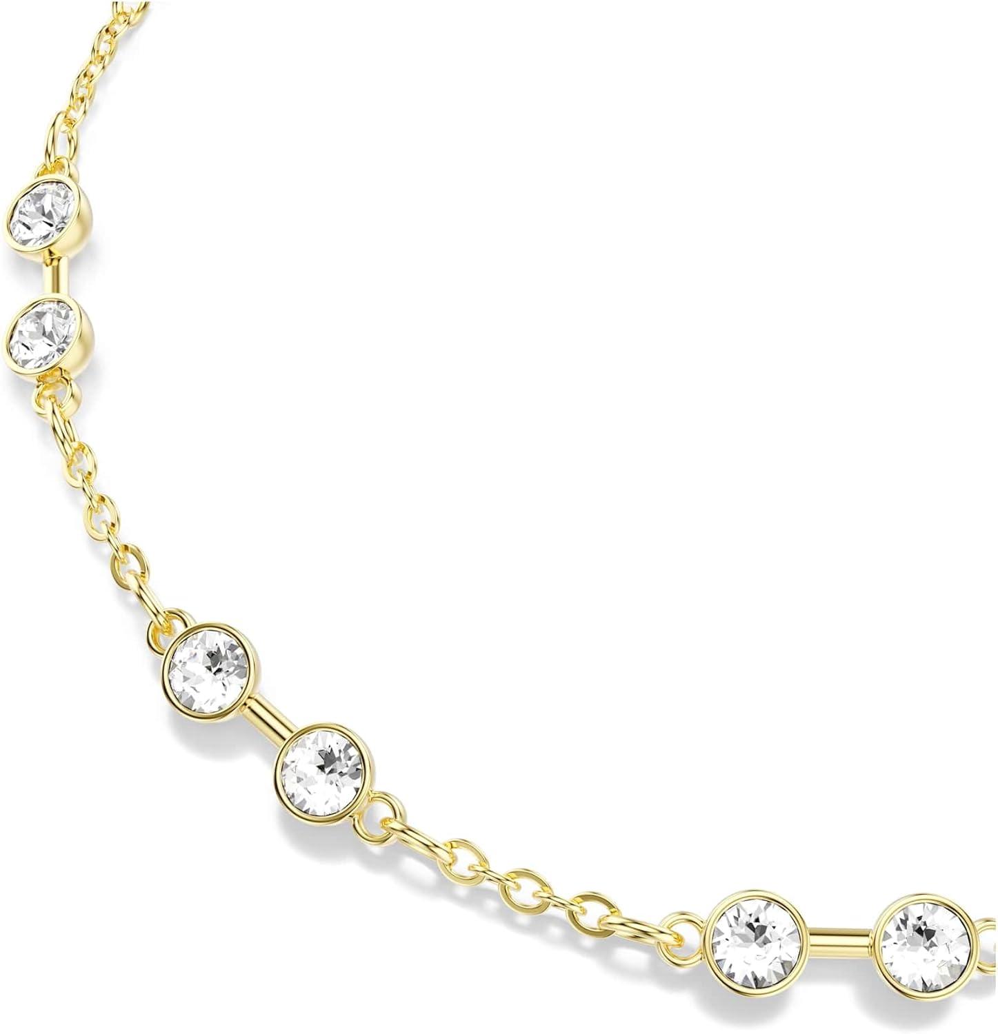imageSwarovski Remix Collection strand Round cut White Goldtone finish