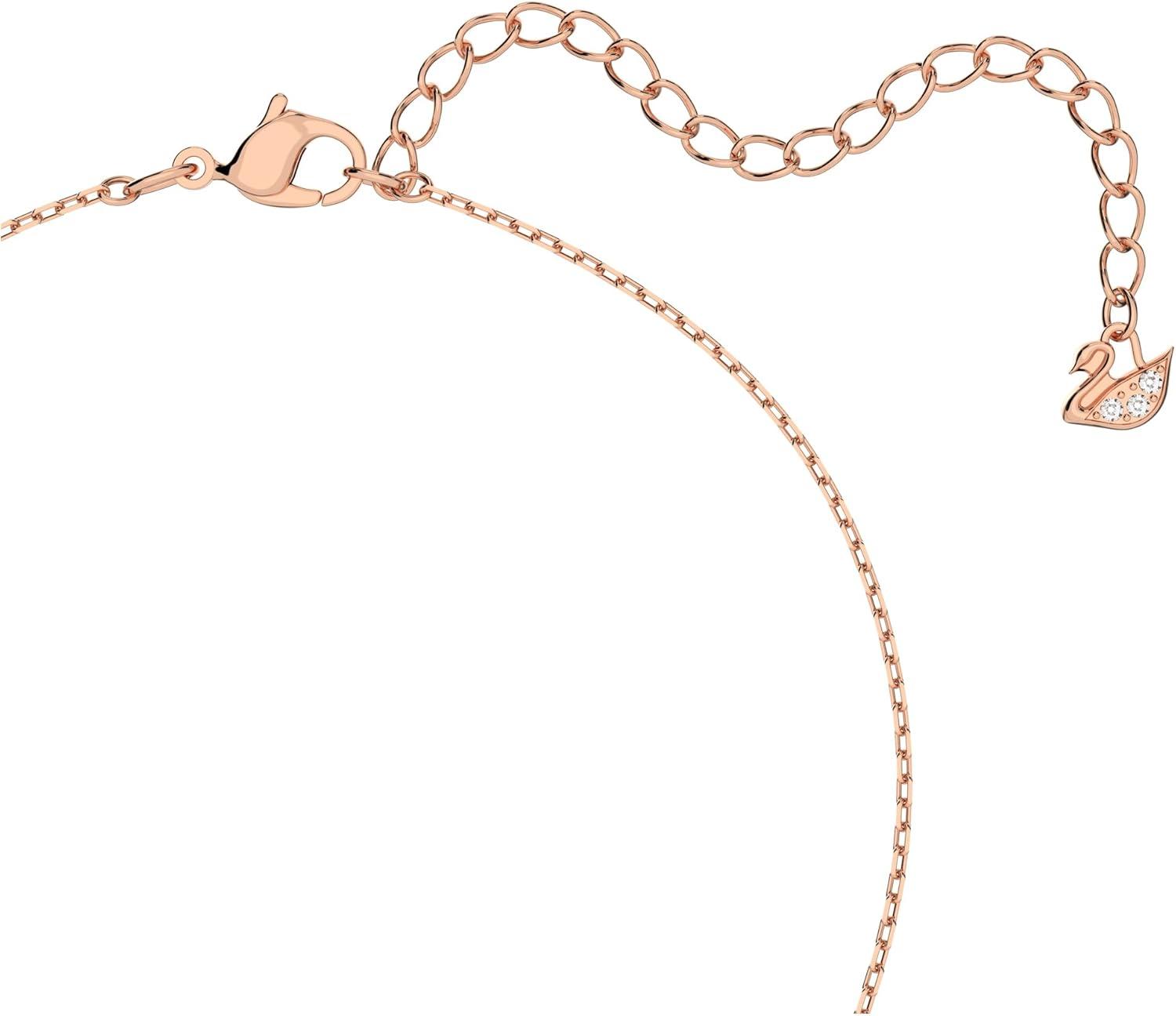 imageSwarovski Sparking Dance Crystal Necklace and Earring Set Jewelry CollectionPink Jewelry Set