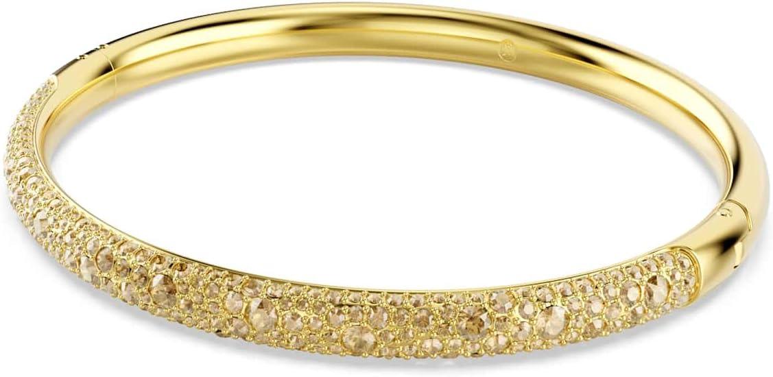 imageSwarovski Sublima bangle Snow pav White Goldtone plated