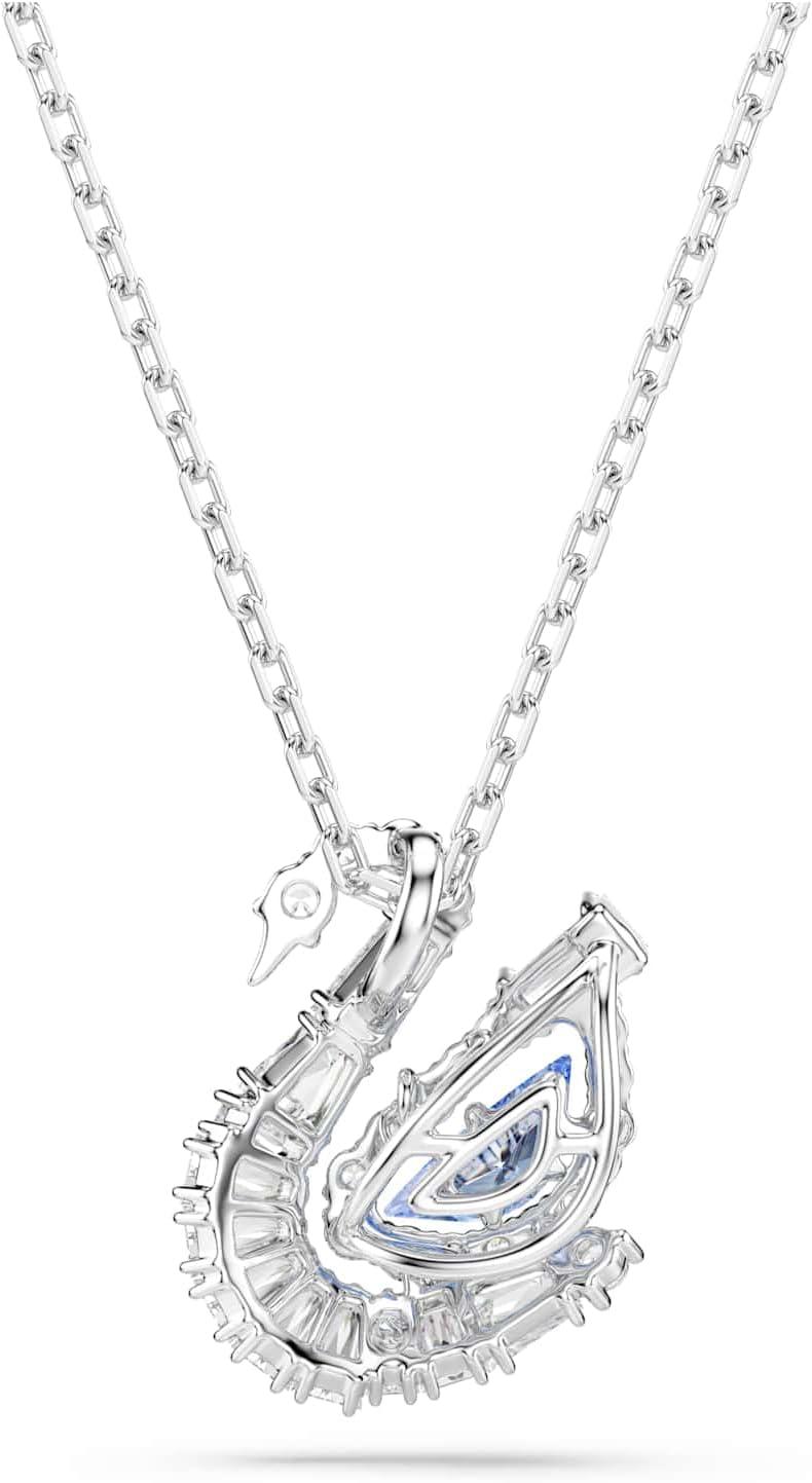 imageSwarovski Swan pendant Mixed cuts Swan Blue
