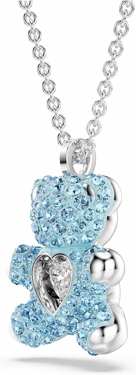 imageSwarovski Teddy pendant Bear Blue Rhodium finish