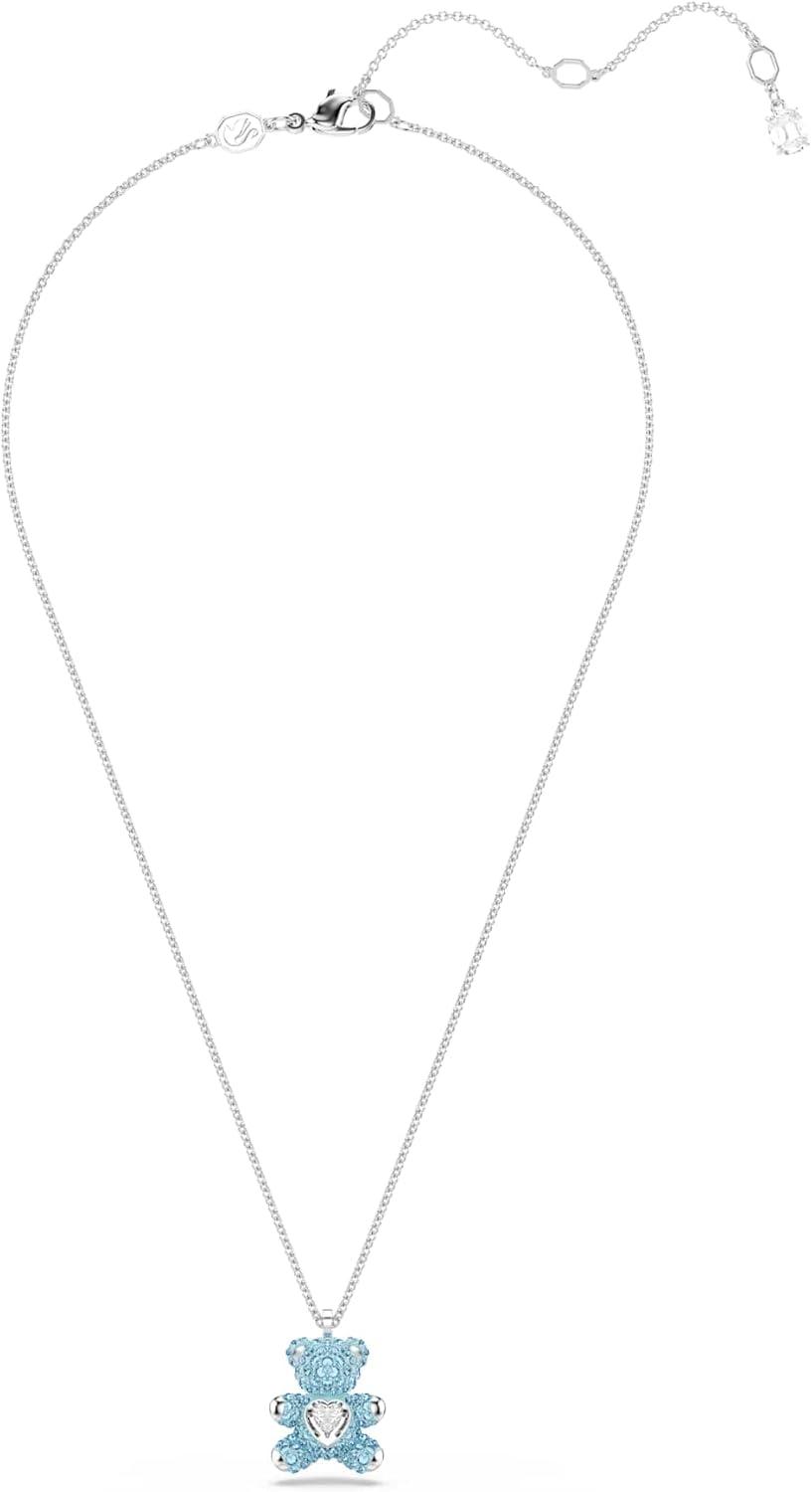 imageSwarovski Teddy pendant Bear Blue Rhodium finish