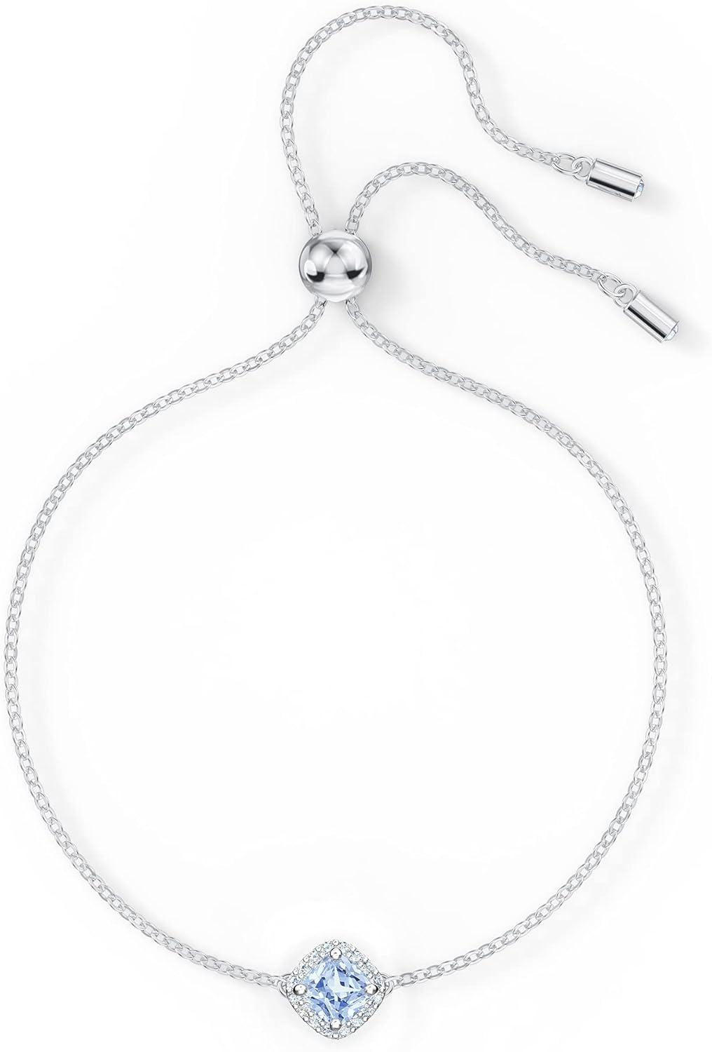 imageSwarovski Una Angelic Bracelet Collection with Cushion Cut CrystalsLight Blue