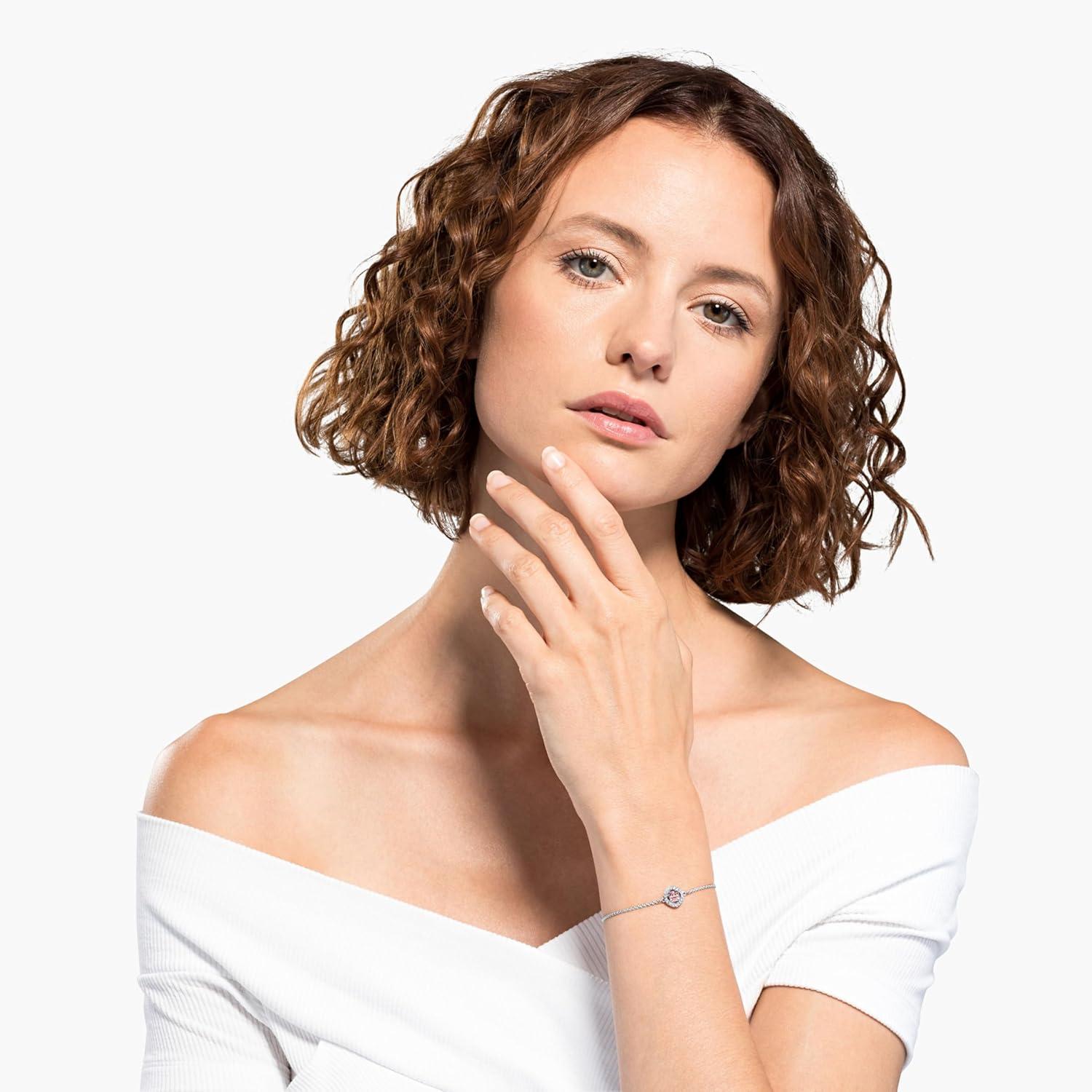 imageSwarovski Una Angelic Bracelet Collection with Cushion Cut CrystalsPink