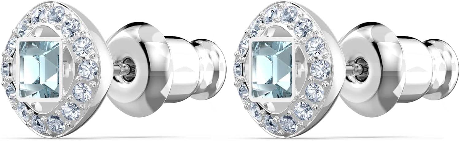 imageSwarovski Una Angelic Crystal Stud Earrings CollectionAqua