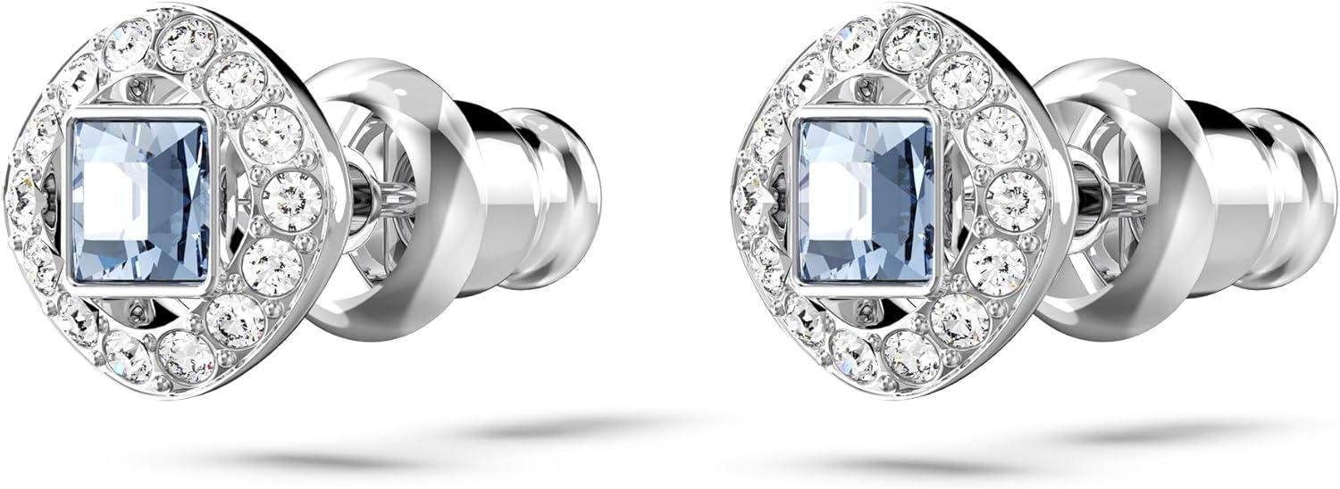 imageSwarovski Una Angelic Crystal Stud Earrings CollectionDark Blue