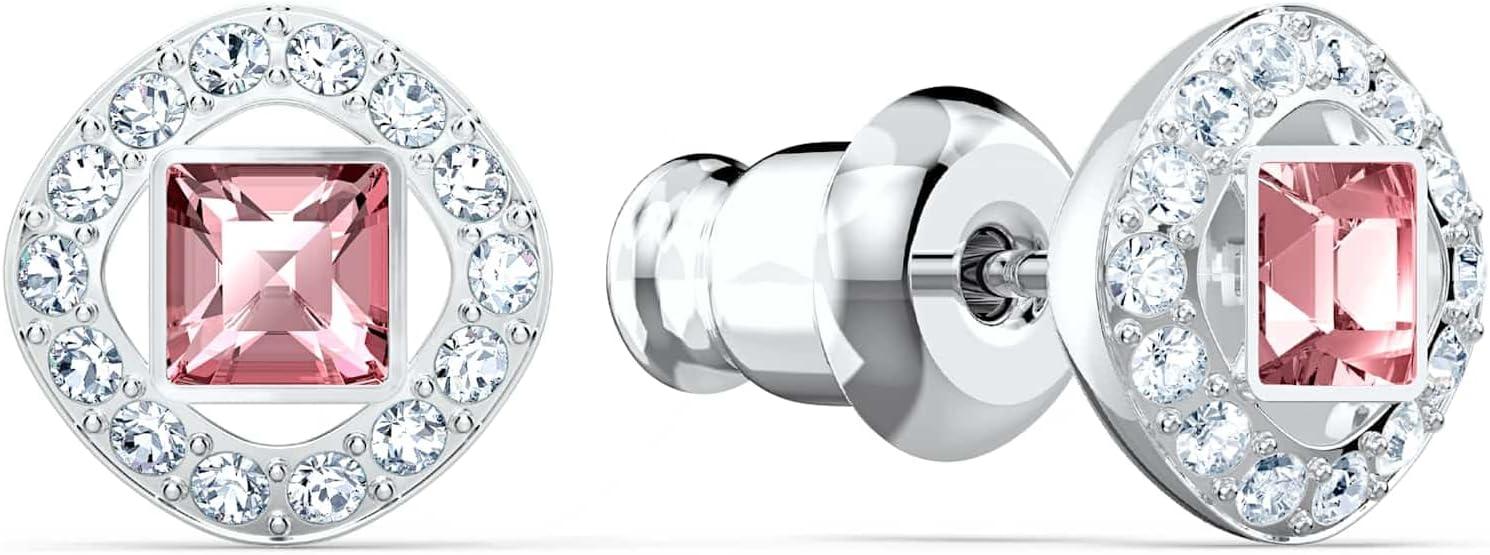 imageSwarovski Una Angelic Crystal Stud Earrings CollectionPink