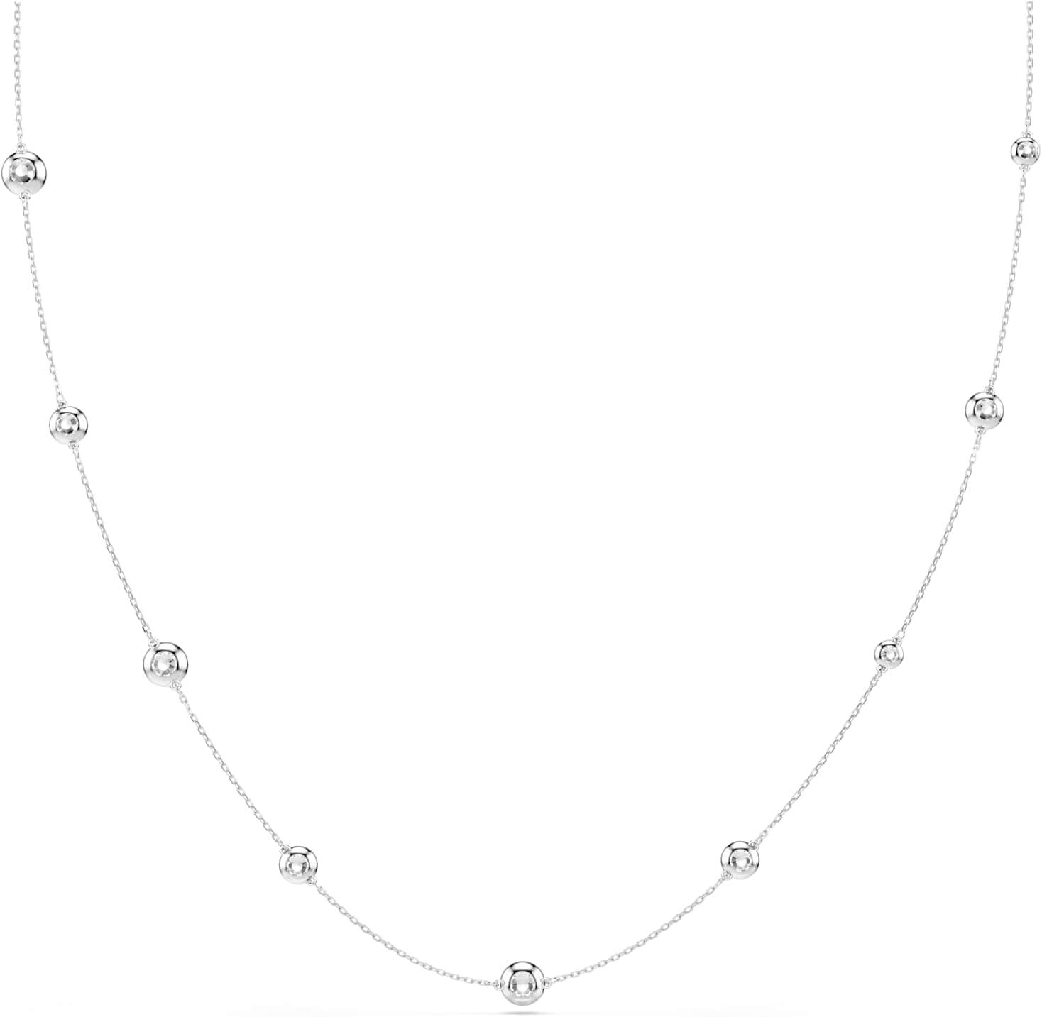 imageSwarovski Una Angelic strandage Round cut White Rhodium finish