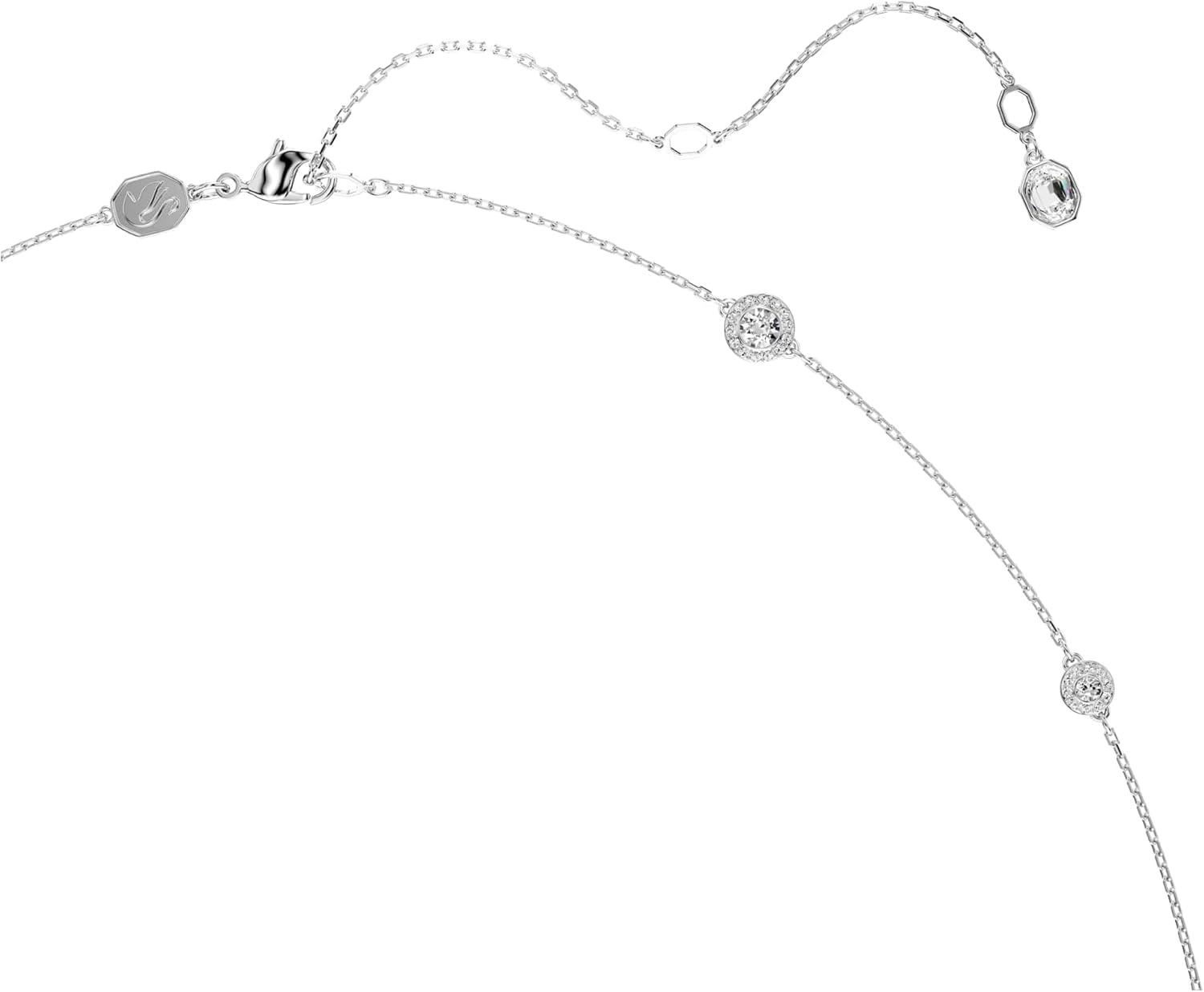 imageSwarovski Una Angelic strandage Round cut White Rhodium finish