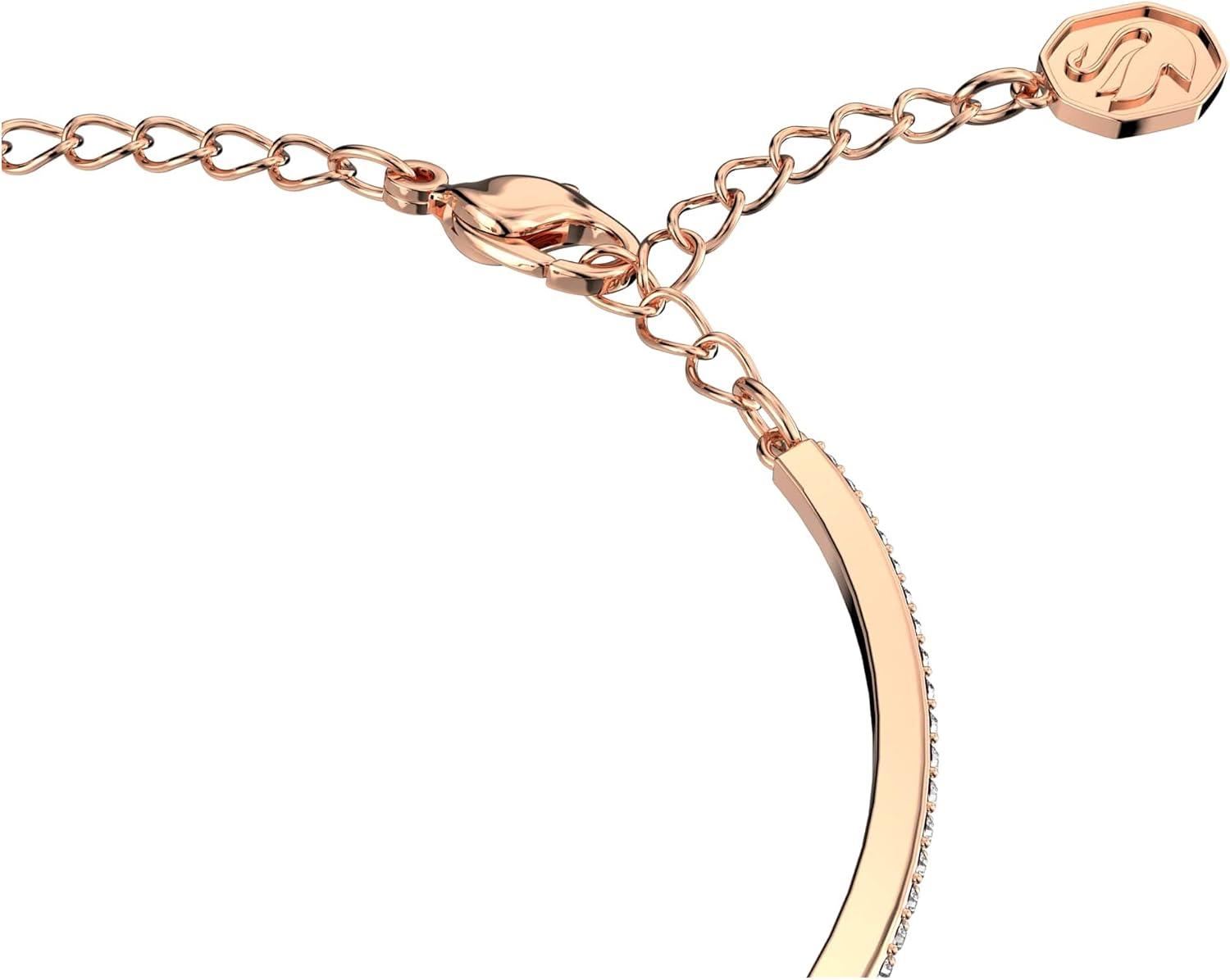 imageSwarovski Una Bangle Rose Gold Tone Finish