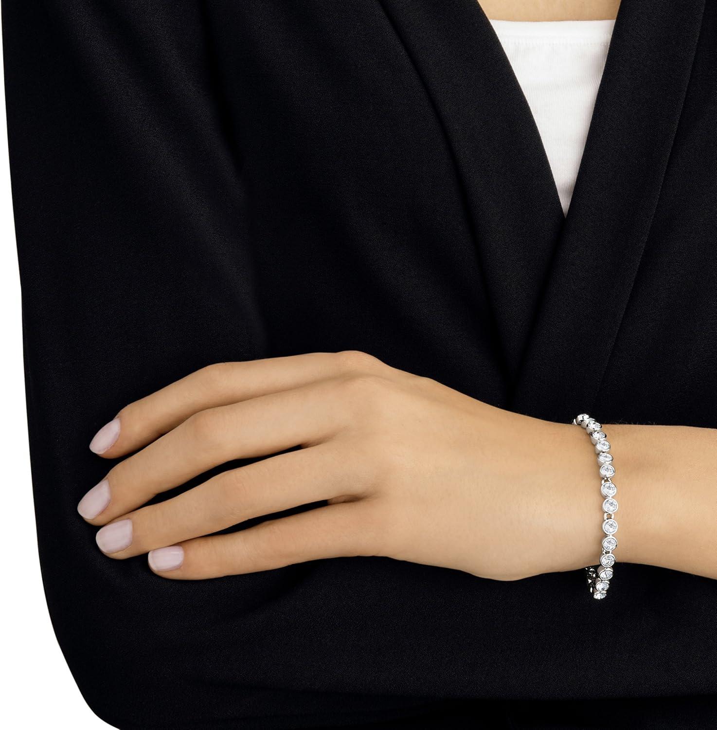 imageSwarovski Womens Imber Jewelry Collection Rhodium Finish Clear Crystals