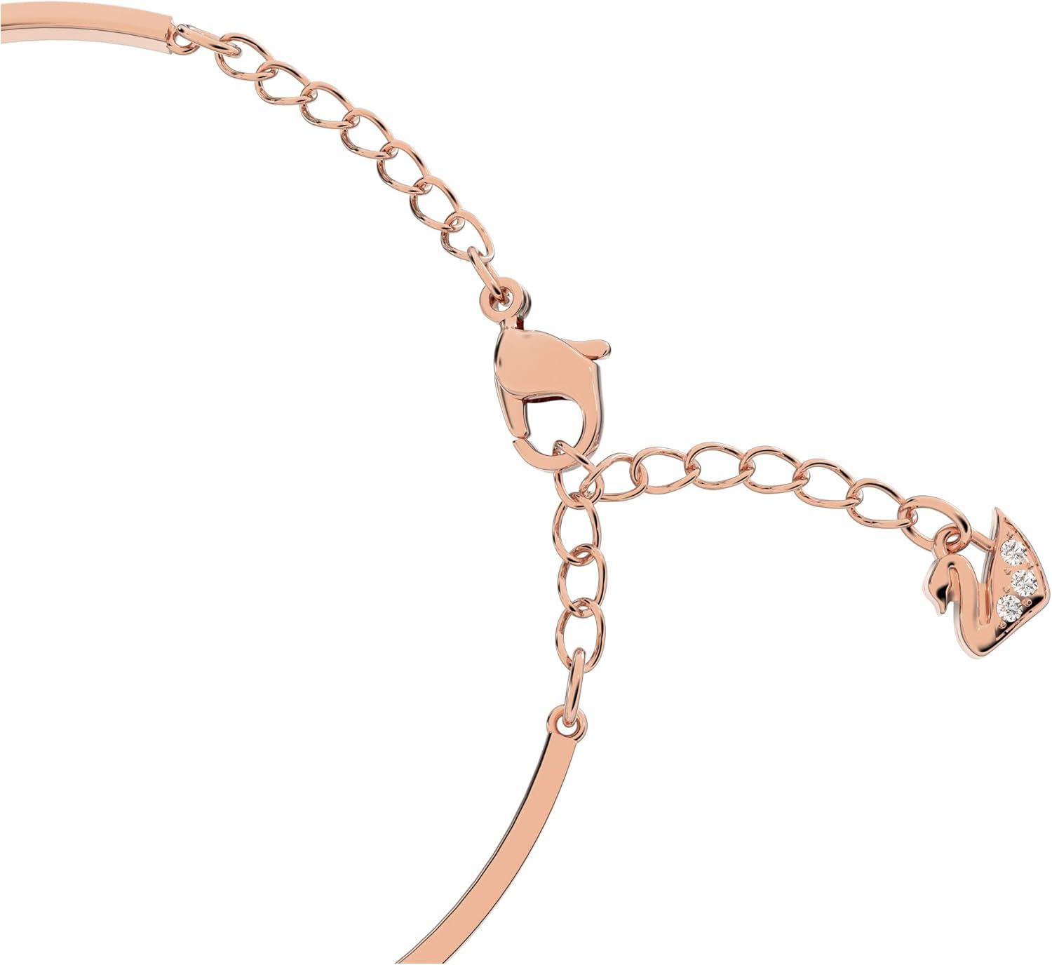 imageSwarovski Womens Symbolica Evil Eye Bangle Bracelet Blue Crystal Mixed Metal Finish Medium