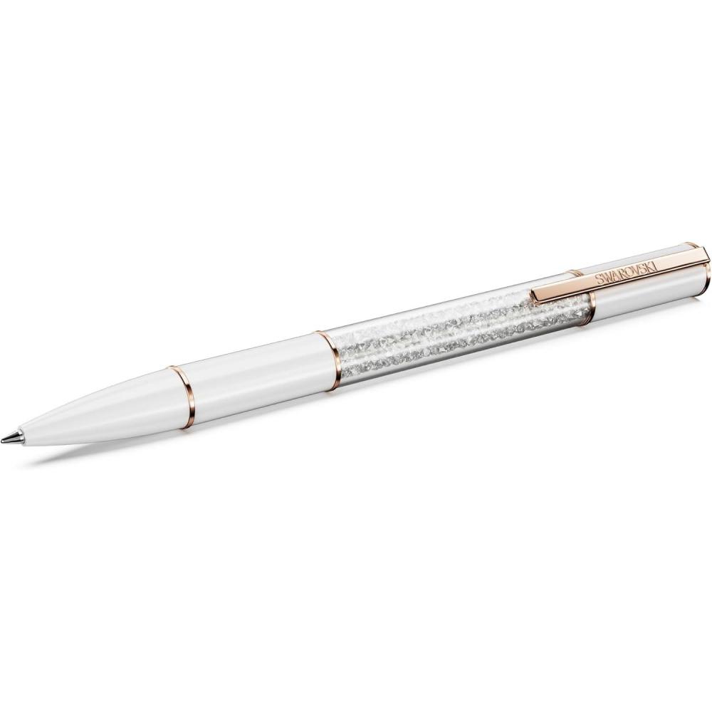 imageSwarovksi Crystalline Lustre ballpoint pen White Rose goldtone platedWhite
