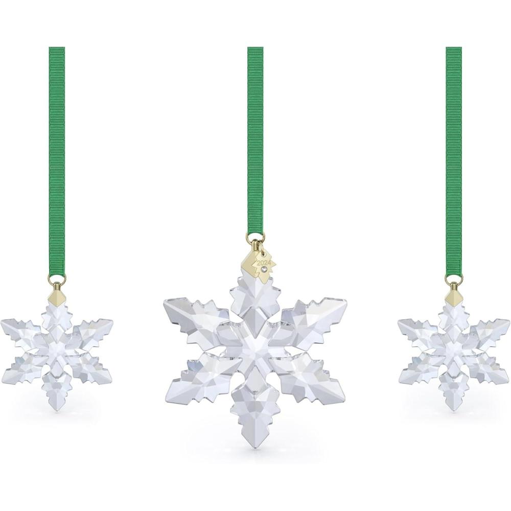 imageSwarovski Annual Edition 3D Ornament 20242024 Annual Edition 3pc Ornament Set