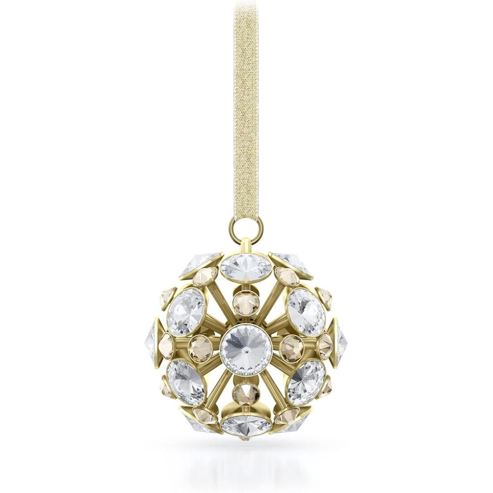 imageSwarovski Annual Edition Christmas Bell 2022 Ornament White Crystals Part of The Annual Edition CollectionConstella Ball Ornament