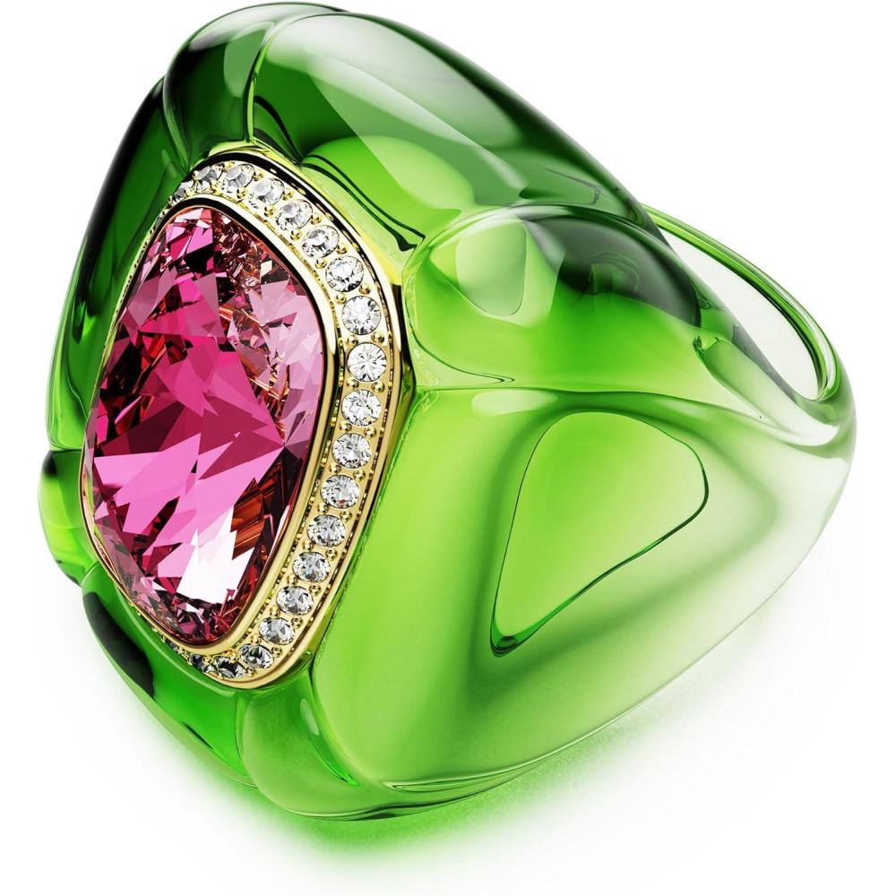 imageSwarovski Dulcis cocktail ring Cushion cut Pav Multicolored Size 6 34