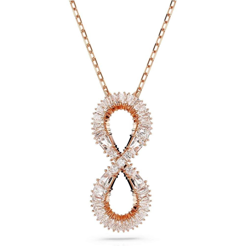 imageSwarovski Hyperbola Pendant Necklace CollectionVertical Infinity