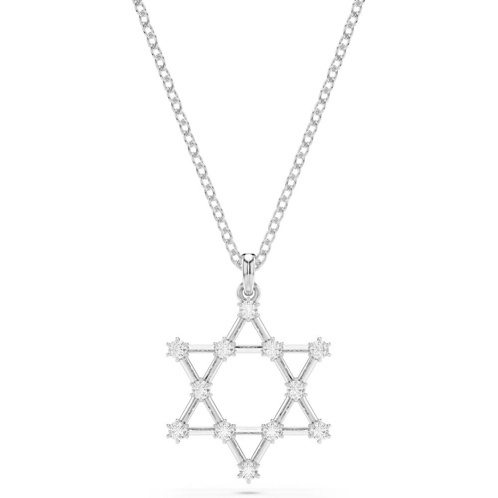 imageSwarovski Insigne pendant Round cut Star Clear Rhodium Finish