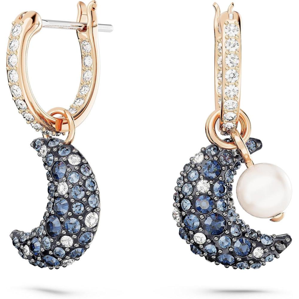 imageSwarovski Luna Crystal Jewelry CollectionDrop Earrings