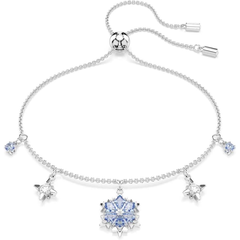 imageSwarovski Magic bracelet Snowflake Blue Rhodium finish