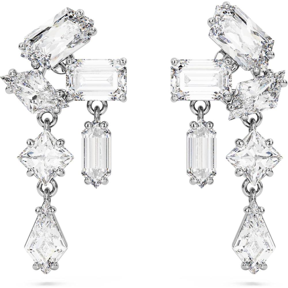 imageSwarovski Mesmera Crystal Jewelry CollectionShort Drop Earrings