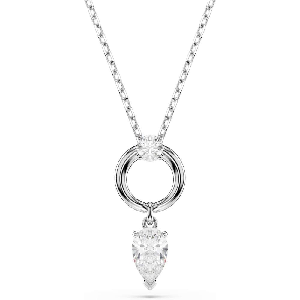 imageSwarovski Mesmera pendant Pear cut White Rhodium plated