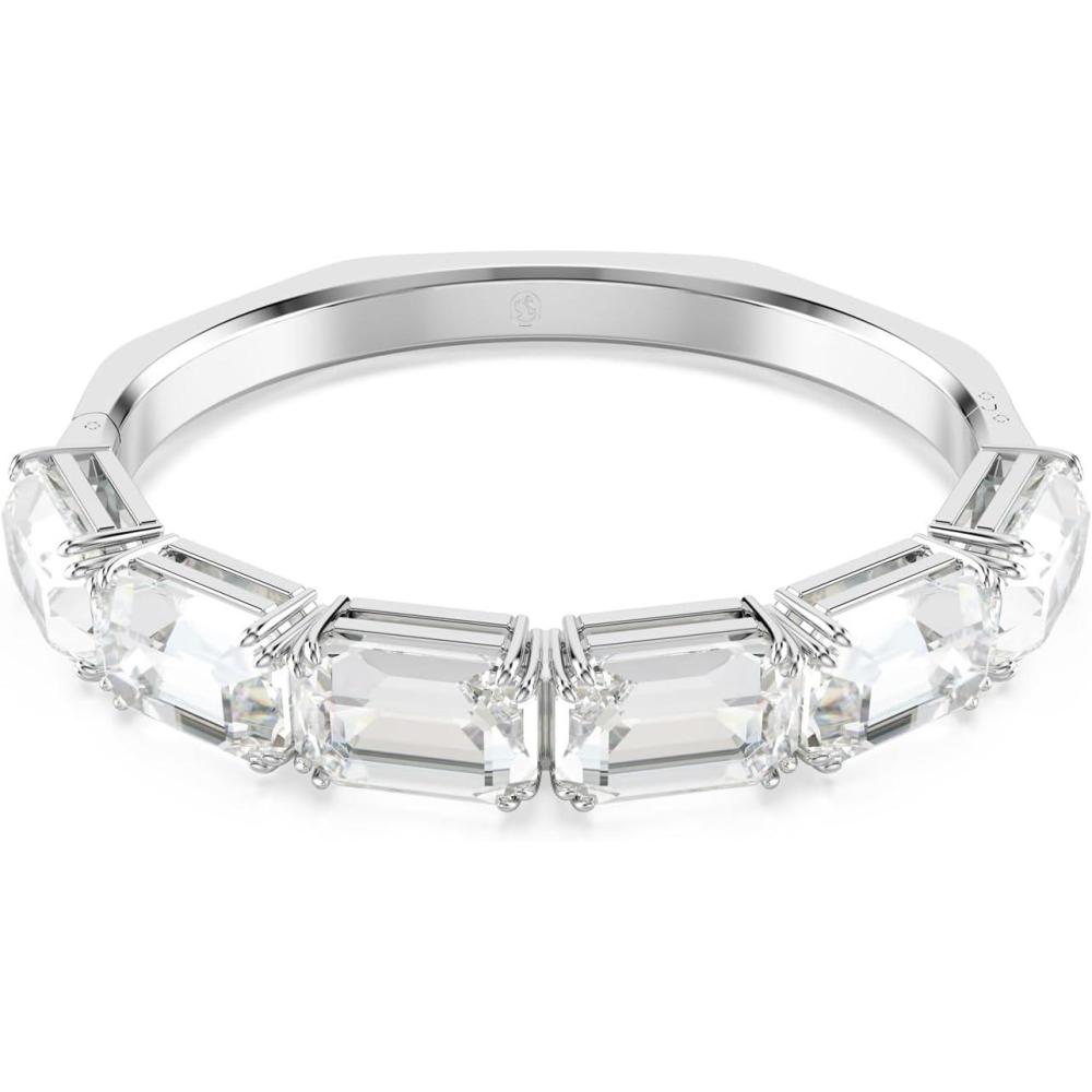 imageSwarovski Miellenia Bangle Octagon Cut Clear Rhodium FinishSmall